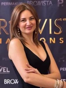 Portrait de Maryna Jay lors du concours Browista 2025
